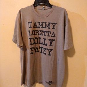 Nashchill T-shirt XL unisex Women of Country Nashville Tammy Dolly Loretta Patsy